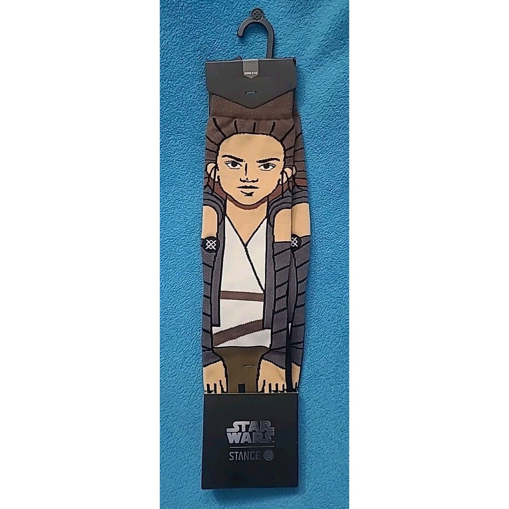 STANCE x Star Wars Awakened REY CREW SOCKS Mens Size M 6-8.5 in Retail Package!!